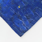 PixDezines vanゴッホ/星空の夜のシュルローネ フリースブランケット (角)