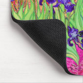 PixDezines van ゴッホアイリス/st. remy マウスパッド (コーナー)