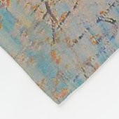 PixDezines van ゴッホ/桃の花/st. remy フリースブランケット (角)