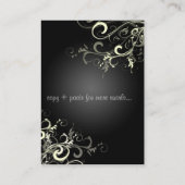 PixDezines vanilla swirls/diy背景色 エンクロージャーカード (裏面)