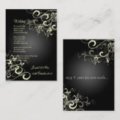 PixDezines vanilla swirls/diy背景色 エンクロージャーカード (正面/裏面)