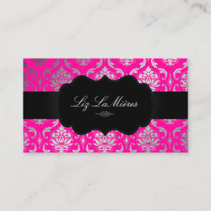 PixDezines Vendome Damask/DIY背景色 名刺