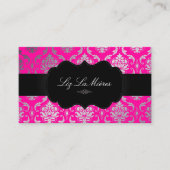 PixDezines Vendome Damask/DIY背景色 名刺 (正面)