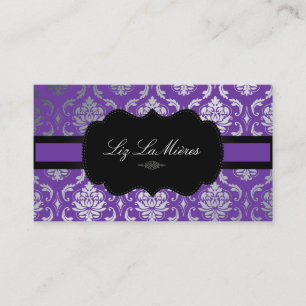 PixDezines Vendome Damask/diy背景 名刺