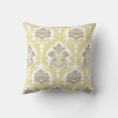 PixDezines versailles damask/diy背景色 クッション (裏面)