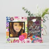 PixDezines Wailea、フローラ卒業 招待状 (スタンド正面)