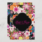 PixDezines wailea/diyバックグラウンド 招待状 (正面/裏面)