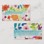 PixDezines wailea/diy背景 名刺 (正面/裏面)