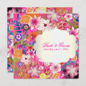 PixDezines wailea/diy背景 招待状 (正面/裏面)