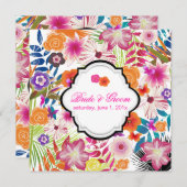 PixDezines wailea/diy background 招待状 (正面/裏面)