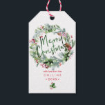 PixDezines WATER COLOR WINTER CHRISTMASリース ギフトタグ<br><div class="desc">PixDezinesギフトラベル、水彩の冬のクリスマスのリースメリークリスマスとシグネチャースクリスマモダンスのフォントスタイリッシュは、このホリデーシーズンの間にあなたの喜びを広げる。クリック画カスタマイズを編集し、回転し、文字/モノグラムを追加する「」ボタン。自分の素晴らしおもしろいを作りなさい。DIY背景色、トリム、フォント、フォントの色。Copyright © 2008-2021 PixDezines™.すべての権利が留保されている。</div>