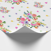 PixDezines Watercolor Ranunculus| DIYの背景 ラッピングペーパー (角)