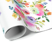 PixDezines Watercolor Ranunculus| DIYの背景 ラッピングペーパー (ロールコーナー)