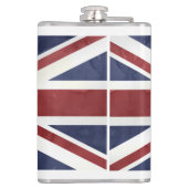 PIXDEZINES WATERCOLOR UNION JACK and INSIGNIA フラスク (裏面)