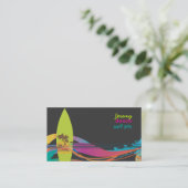 PixDezines Wave Crest Hawaii ♥♥♥♥♥ 名刺 (スタンド正面)