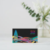 PixDezines Wave Crest Hawaii ♥♥♥♥♥ 名刺 (スタンド正面)