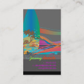 PixDezines Wave Crest Hawaii ♥♥♥♥♥ 名刺 (裏面)