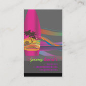 PixDezines Wave Crest Hawaii ♥♥♥♥♥ 名刺 (裏面)