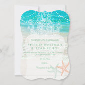 PixDezines We Do Chandelier/ビーチ/宛先 招待状 (裏面)