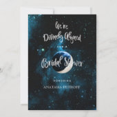 PixDezines We's Divinely Alignedブライダルシャワー 招待状 (裏面)