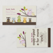 PixDezines Whoot's Daybreak 名刺 (正面/裏面)