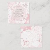 PixDezines Will/大理石/赤面 エンクロージャーカード (正面/裏面)