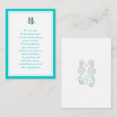 PixDezines Wishing Well (Chubby Business Card) エンクロージャーカード (正面/裏面)