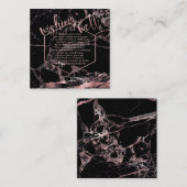 PixDezines Wishing Well/Marble/Black+バラ金ゴールド エンクロージャーカード (正面/裏面)