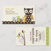 PixDezines Woot's Daycare 名刺 (正面/裏面)