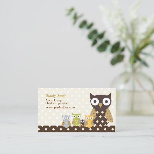 PixDezines Woot's Daycare 名刺 (スタンド正面)