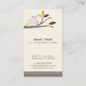 PixDezines Woot's Daycare 名刺 (裏面)