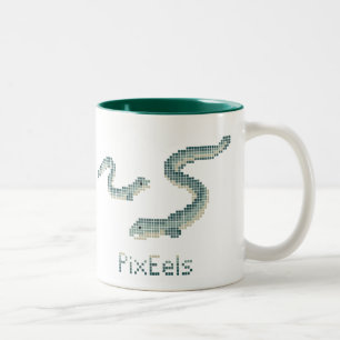 PixEelsマグカップ ツートーンマグカップ
