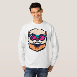 Pixel カワウソの喜び tシャツ