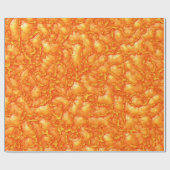 Pixel Art Lava Surface ラッピングペーパー (フラット)