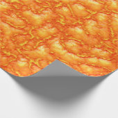 Pixel Art Lava Surface ラッピングペーパー (角)