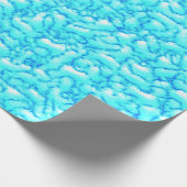 Pixel Art Snowy Surface ラッピングペーパー (角)