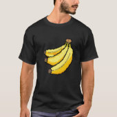Pixel  Banana Tシャツ (正面)