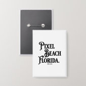 Pixel Beach Florida Button 缶バッジ (正面/裏面)