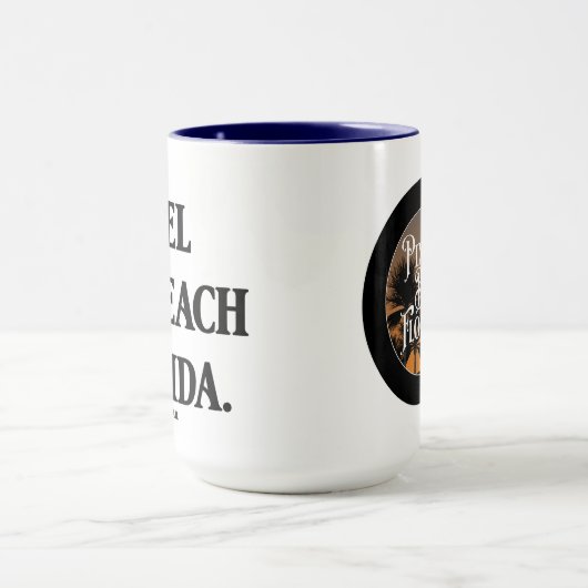 Pixel Beach Florida Mug マグカップ (中央)