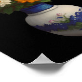 Pixel Blooms 2 ステッカー ポスター (角)