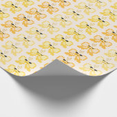 Pixel Bow In High Heels Pattern ラッピングペーパー (角)