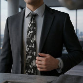 Pixel Camo Stealth ネクタイ