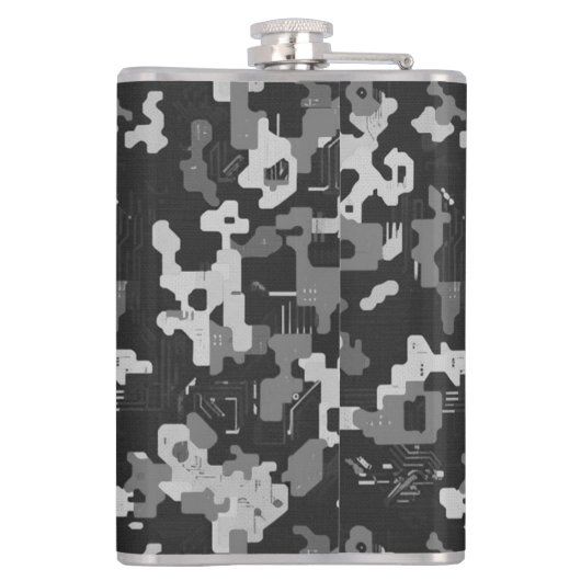 Pixel Camo Stealth フラスク (裏面)
