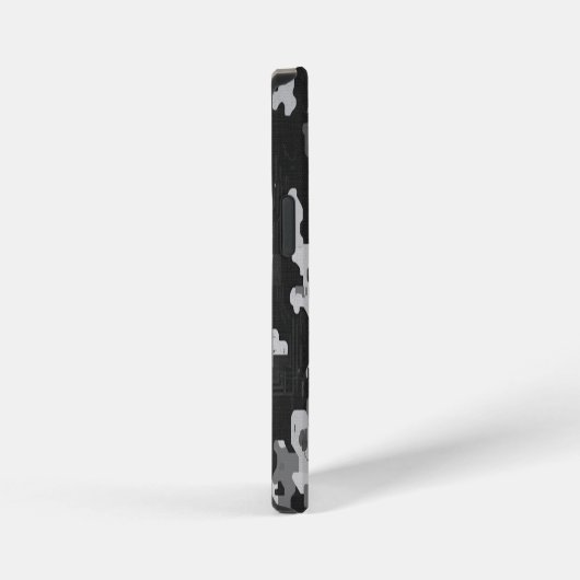 Pixel Camo Stealth iPhoneケース (右側面)