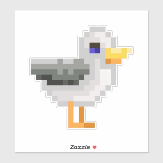 Pixel Duck シール (シート)