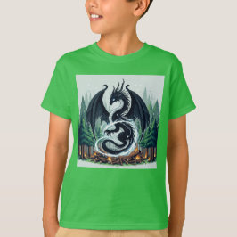 Pixel Friends: Forest Protection (dragon) #03 Tシャツ