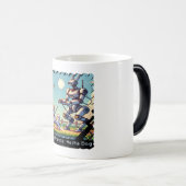 Pixel Friends: Mecha Dog (Robot Dog) モーフィングマグカップ (正面右)