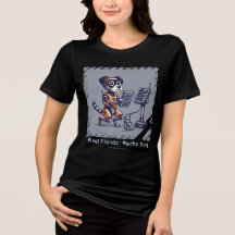 Pixel Friends: Mecha Dog (Robot Dog)（女性Tシャツ）