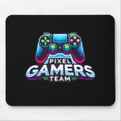 Pixel Gamersチーム – 将来のPro Gamer マウスパッド (正面)