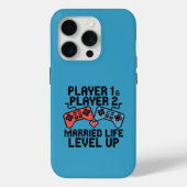 Pixel Gaming Couple Level Up Design Case-Mate iPhoneケース (裏面)